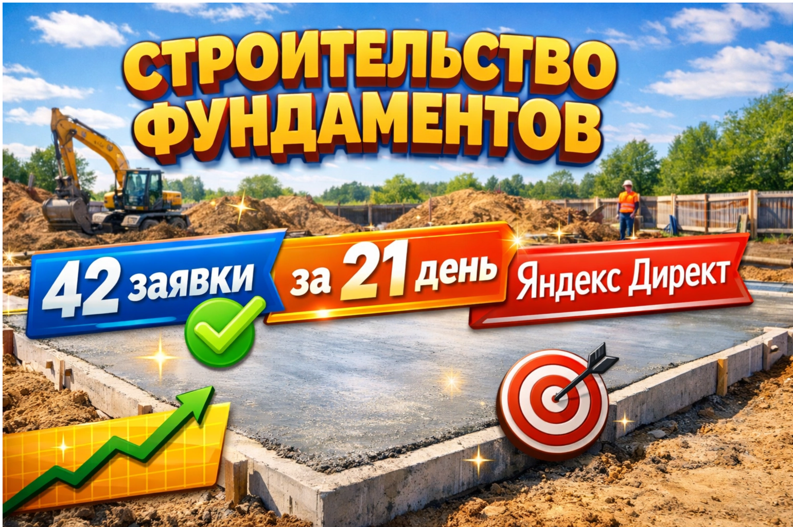 Кейс Строительство фундаментов