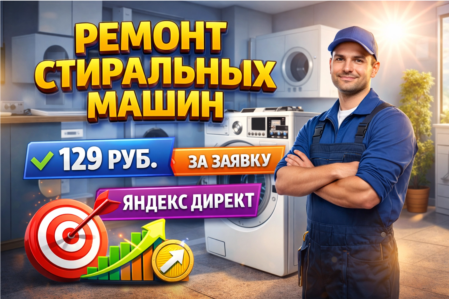 Кейс Ремонт стиральных машин